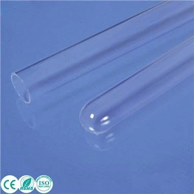 25mm dvojitá otevřená křemenná objímka